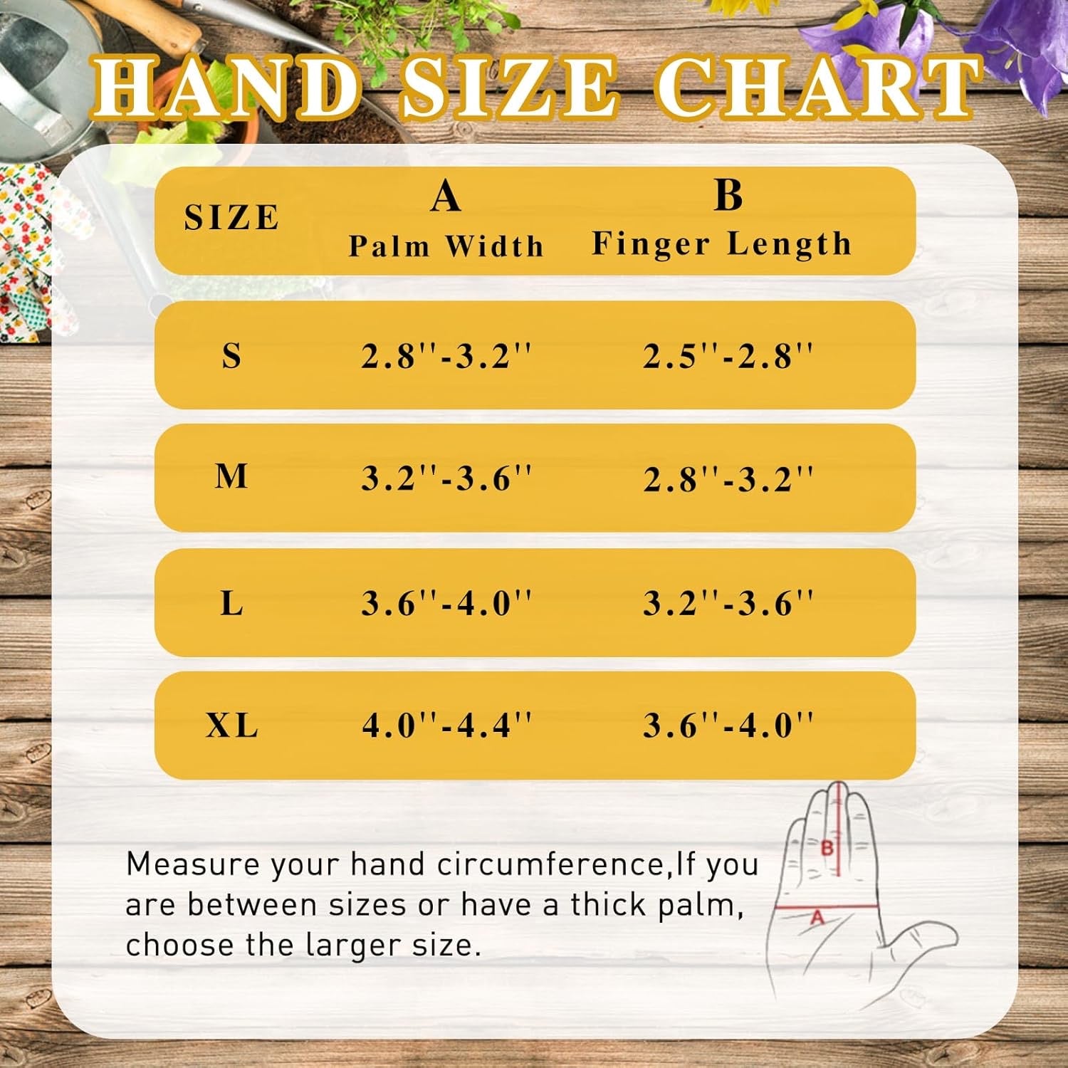 Heavy-Duty Leather Gardening Gloves