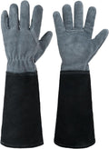Heavy-Duty Leather Gardening Gloves