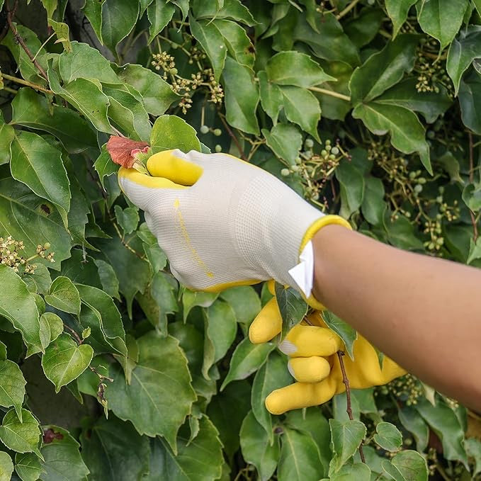 Nitrile-Coated Work Gloves (3-Pack)