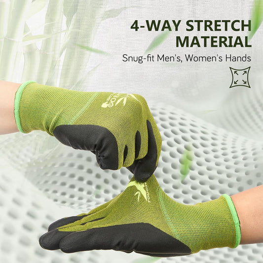 Bamboo Fiber Gardening Gloves